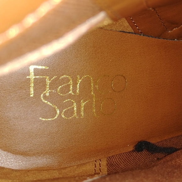 Franco Sarto snake print boots.Lether uppers . - Picture 6 of 11